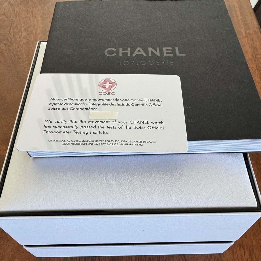 New Chanel J12 38MM Black Ceramic Watch H5697 - Picture 7 of 8